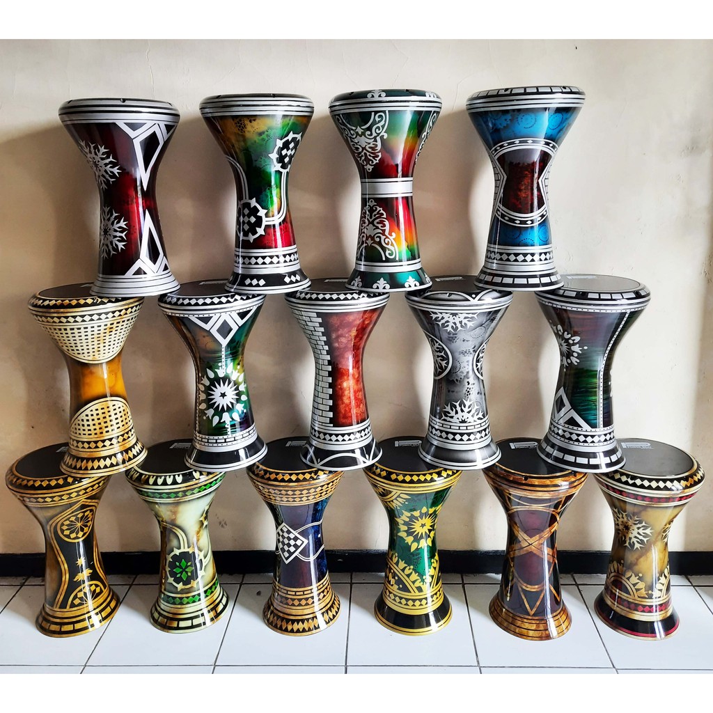 Darbuka Motif 8inch Bonus Tas+Kunci L