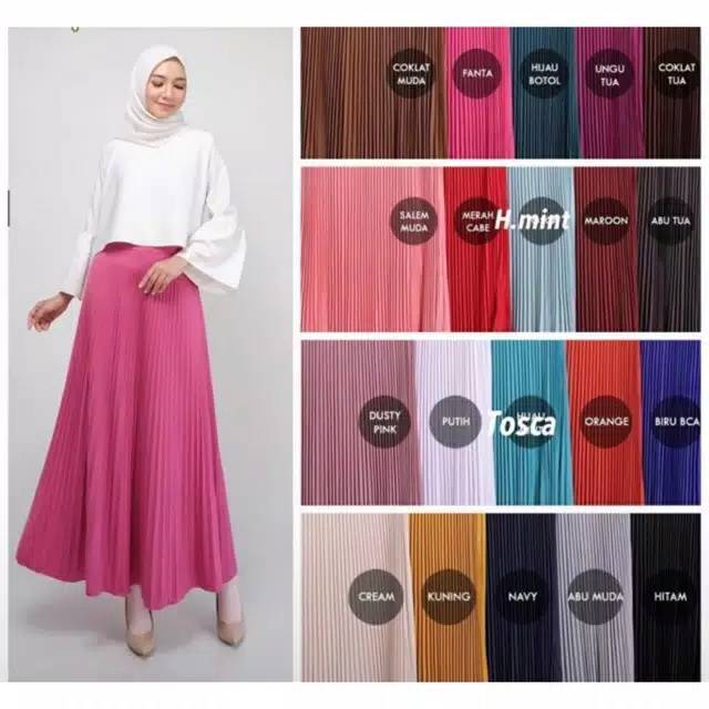 Rok Plisket Jumbo