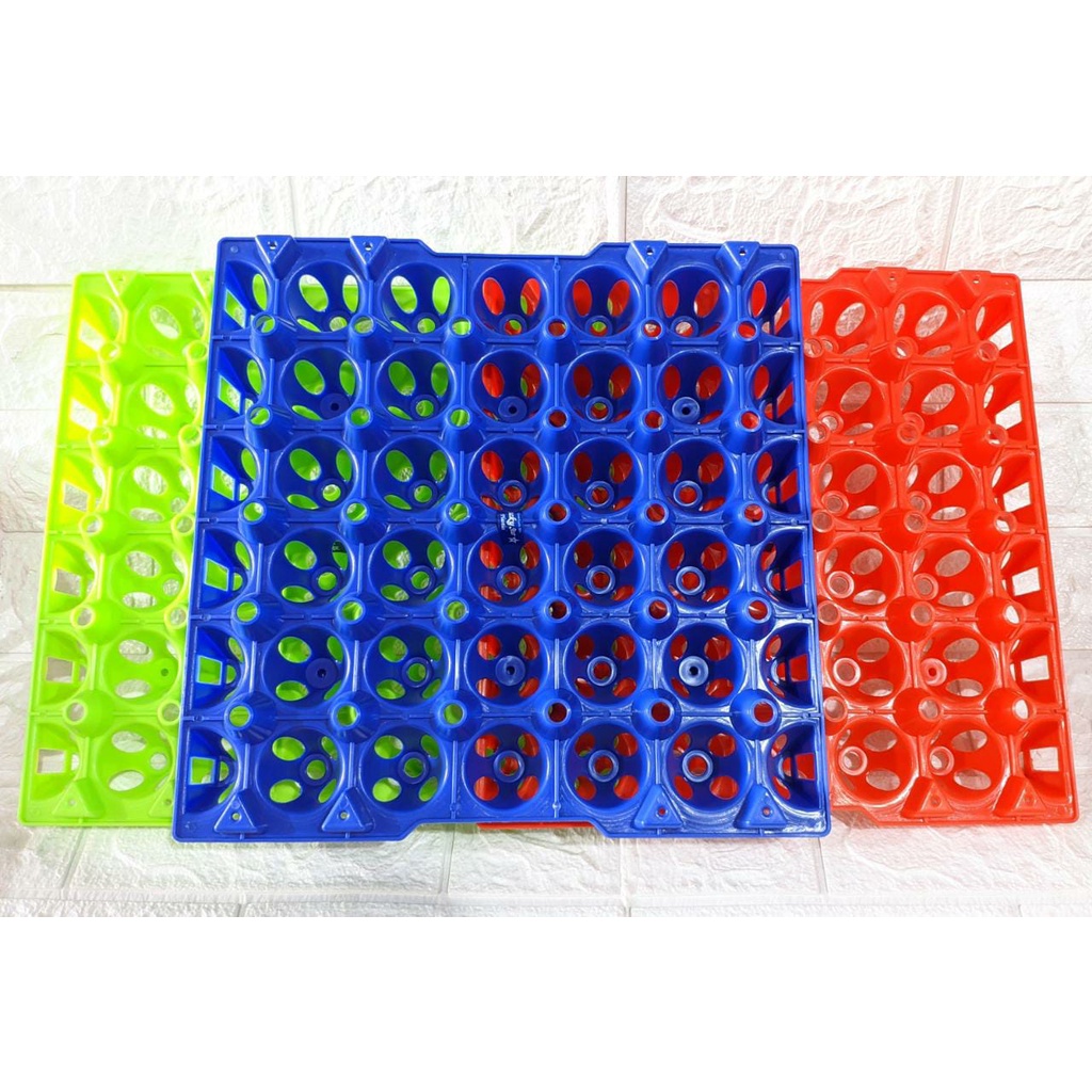 Tempat Telur Lucky Star Plastik / Tray Egg Lucky Star