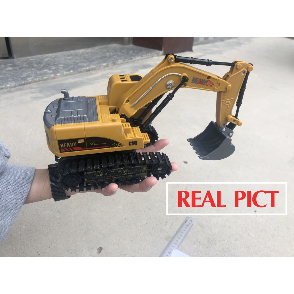 Mainan Remote Control Excavator Beko Mobil mobilan truck konstruski Forklift 2in1