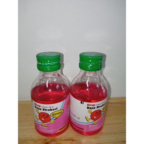 

SIRPLUS sirup Strawberry 100 ml