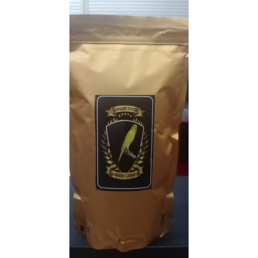 pakan kenari jawara canary food pakan lomba dosis tinggi untuk kenari 500GRAM