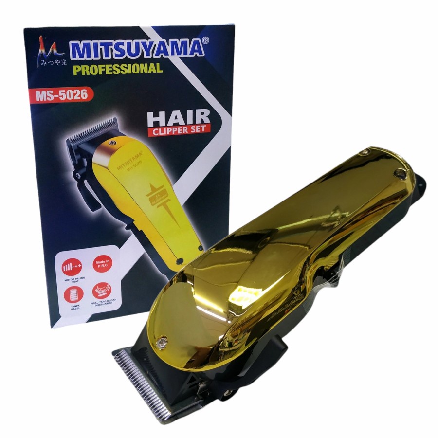 Hair Clipper Set Mitsuyama MS-5026 - Mesin Cukur Rambut