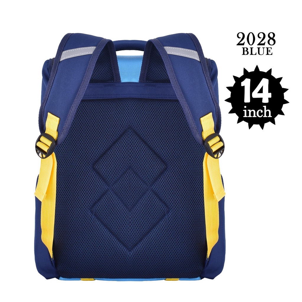 Tas Wanita Sekolah Lanpai 2028-14&quot; Ransel Pria Backpack [Free Botol Minum] Tas Sekolah Import