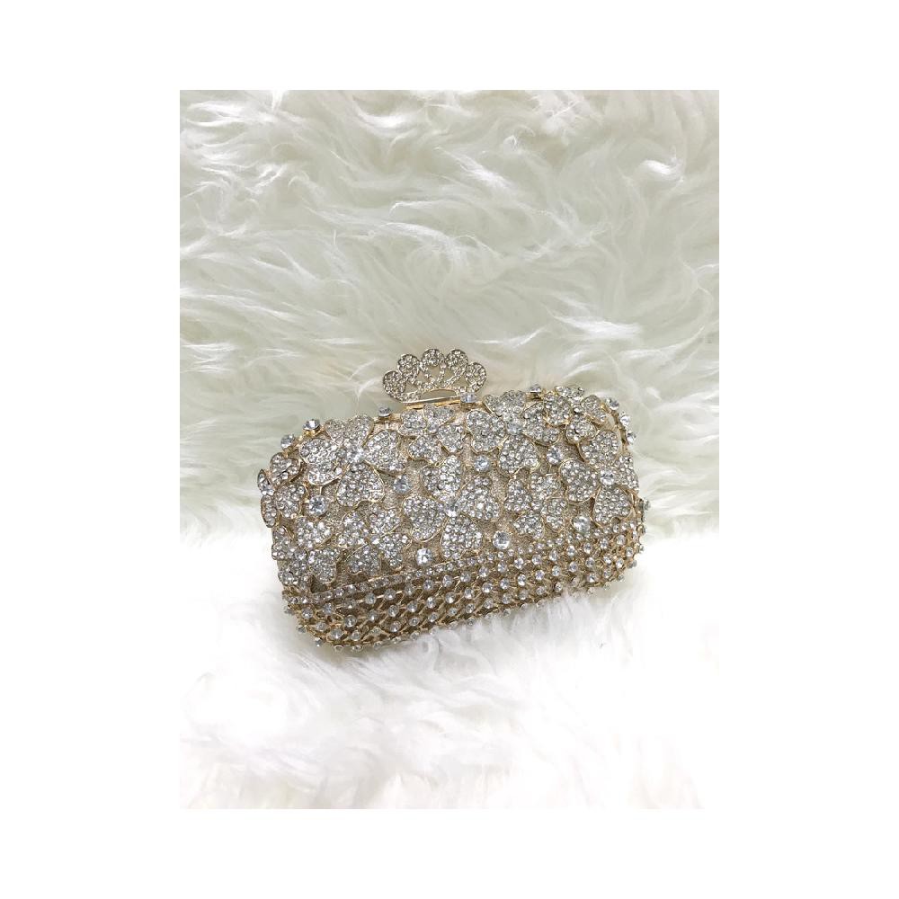 Clutch Tas pesta Blink Star Gold