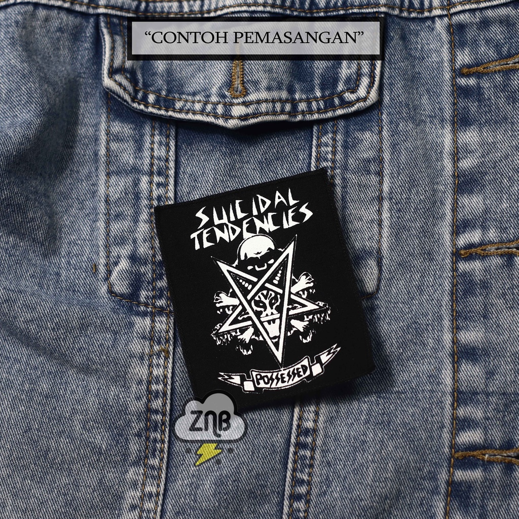 Patch sablon musik patch motor patch iron emblem best quality