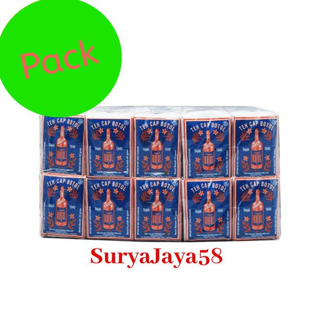 

[COD] MURAH BINGIT ! |TEH BOTOL BIRU 40GR isi 10 [COD]