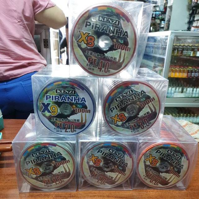 Senar PE Kenzi Piranha X8 100m