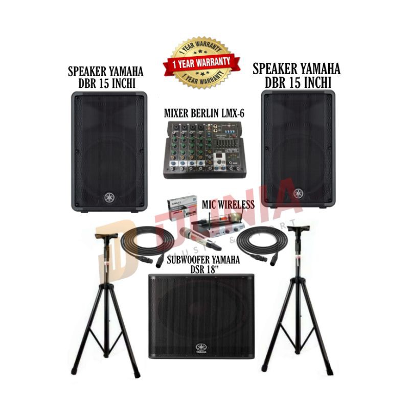 Paket SoundSystem Yamaha / Paket Meeting / Outdoor / Indoor II