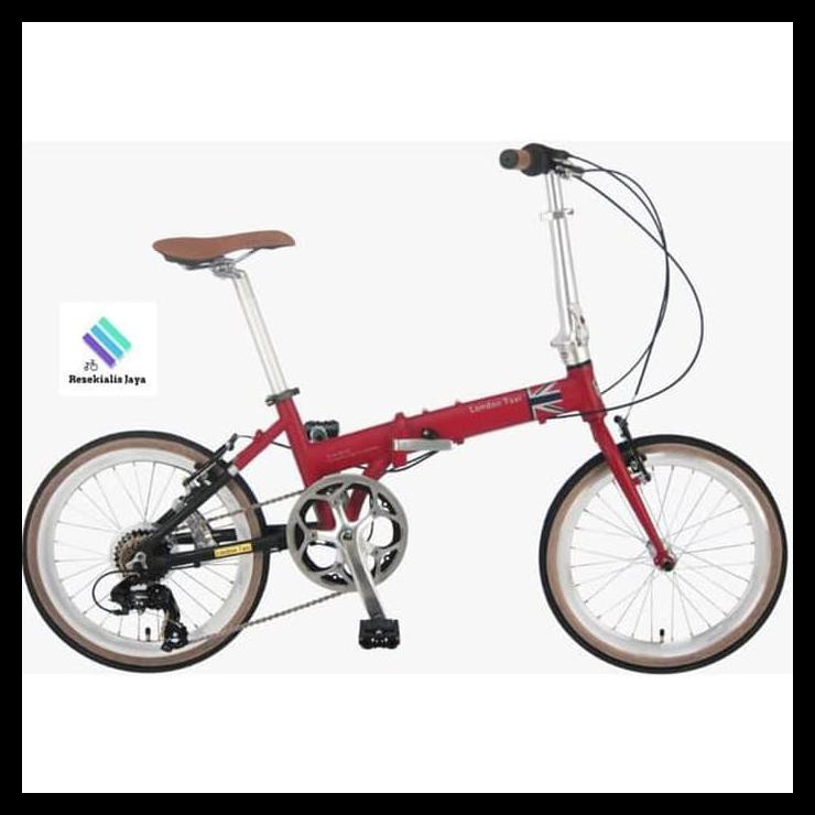 Sepeda Lipat London Taxi Alloy Mulus Gress Di Lapak Risaikuru Shop