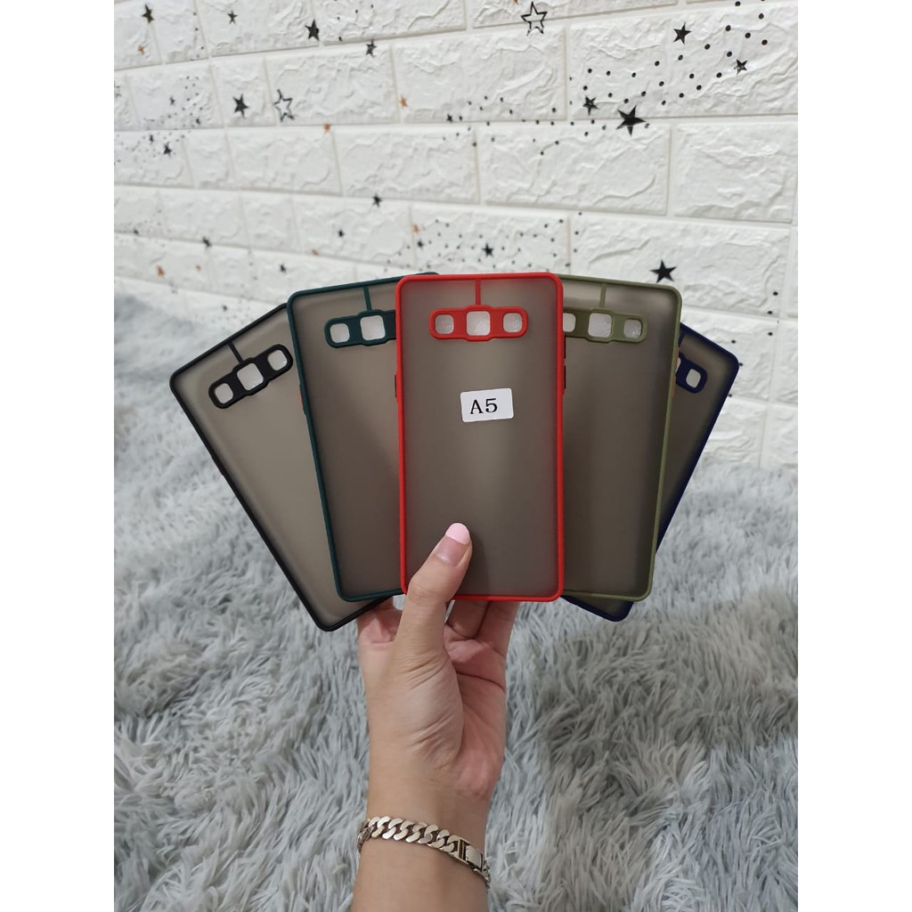 SAMSUNG A3 2015 A300 A5 2015 A500 Case Dove Matte Mychoice Transparan Slim Case Fuze Macaron