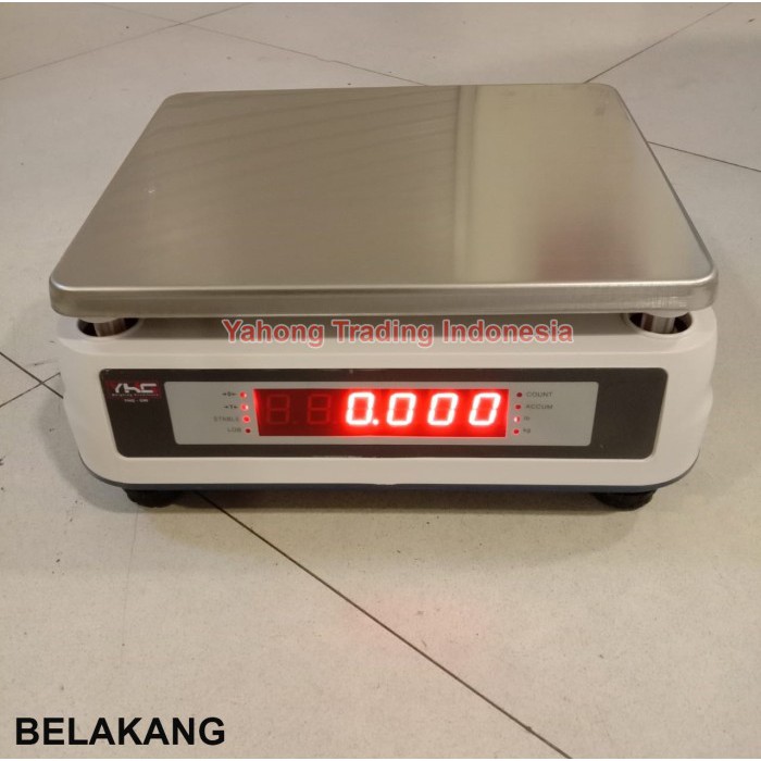 Timbangan Digital Meja Paket Barang Buah Makanan 20kg 0.5g