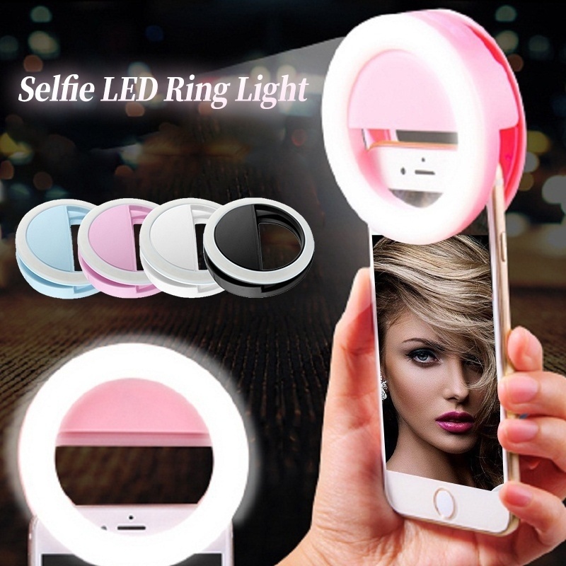 RINGLIGHT MINI SELFIE JEPIT UNTUK HP