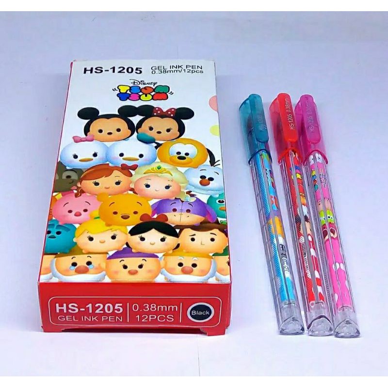 

Pulpen Gel Tsumtsum 0.38 mm