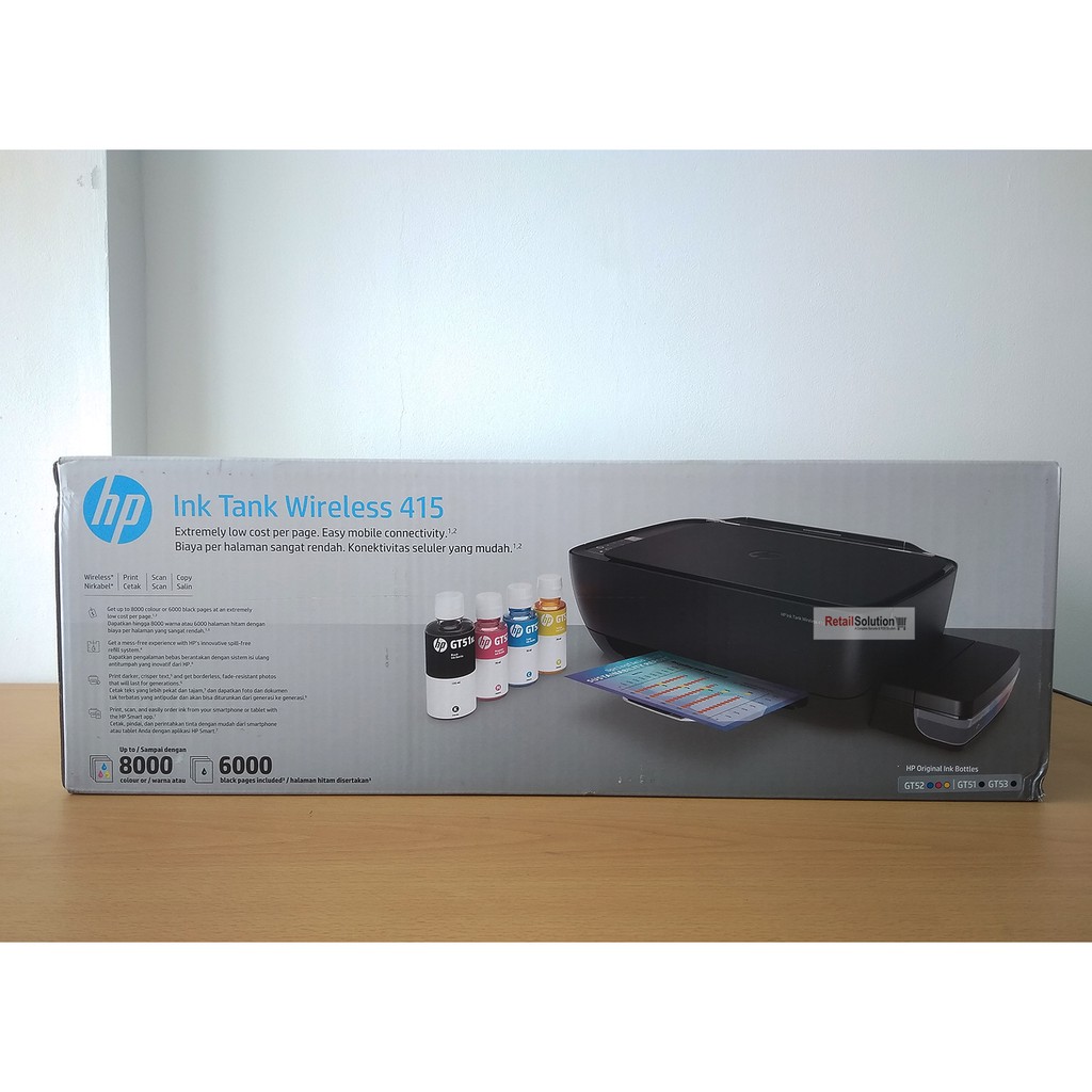 Printer HP Ink Tank 415 - WiFi Print Scan Copy