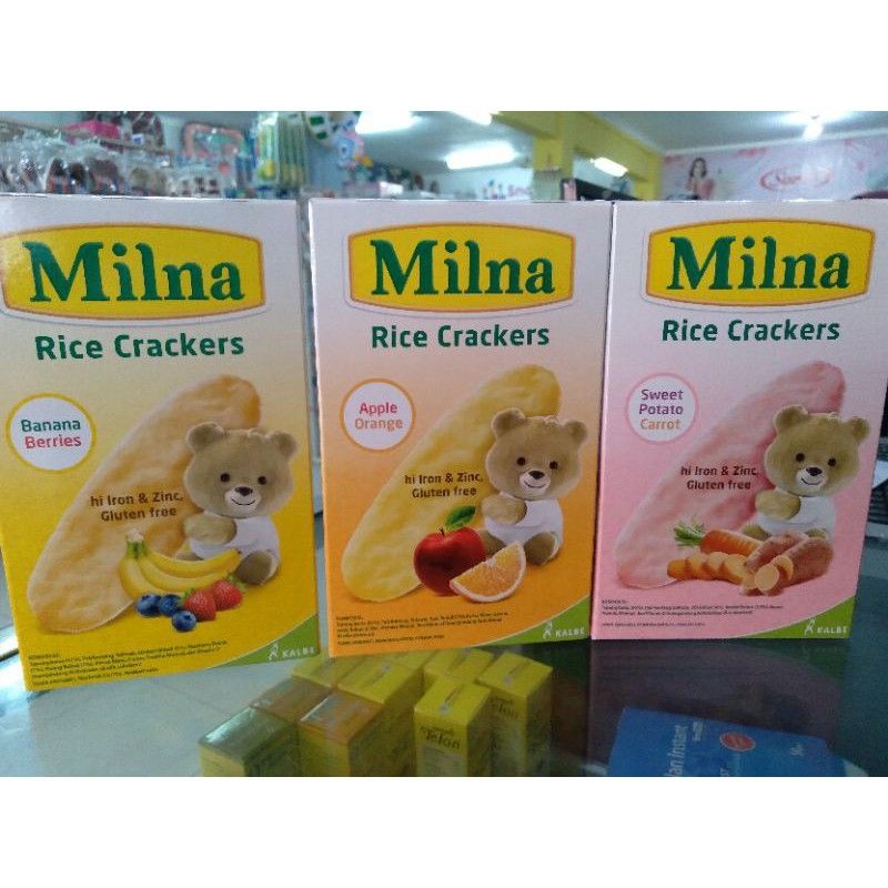 

milna rice crackers