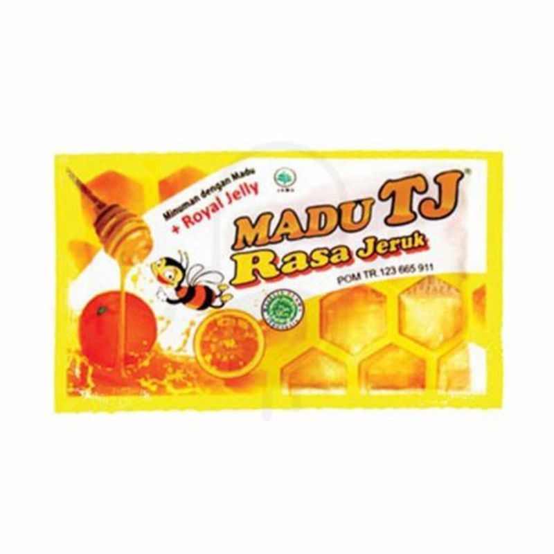 

Madu TJ sachet original jeruk strawberry stroberi ecer satuan - Sembako Jogja