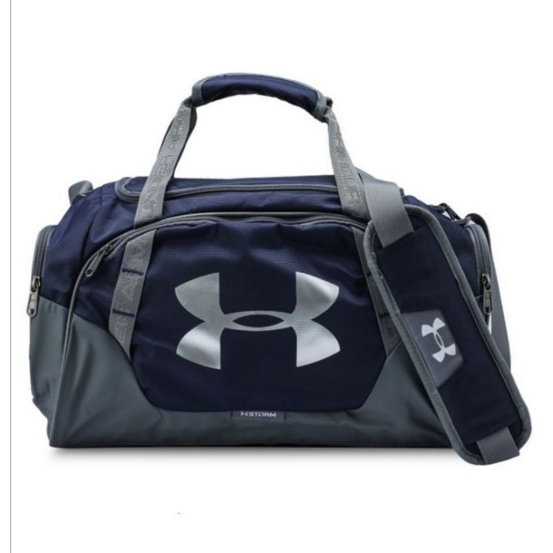 Tas Olahraga Under Armour UA Undeniable 3.0 XS Duffel Bag Navy Grey Original