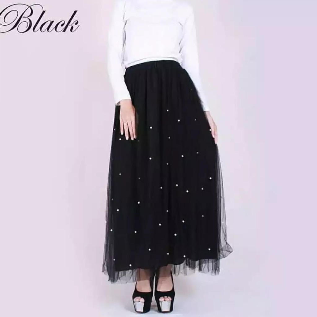 ROK TUTU MUTIARA DEWASA / ROK MUTE WANITA / ROK WANITA POLOS