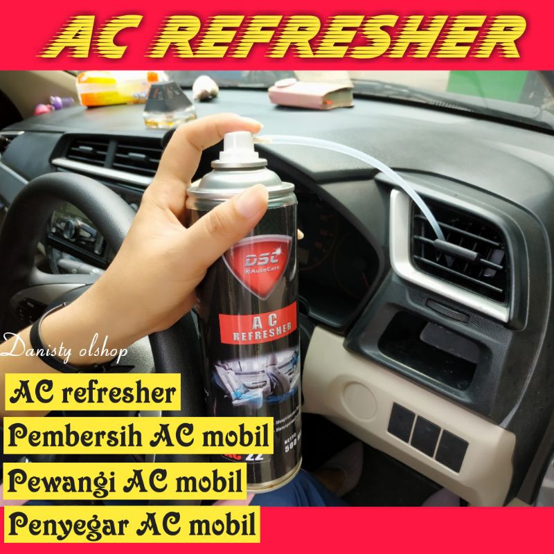 Penyegar bau AC mobil DSC ac refresher mobil pembersih ac mobil DSC AROMA LEMON