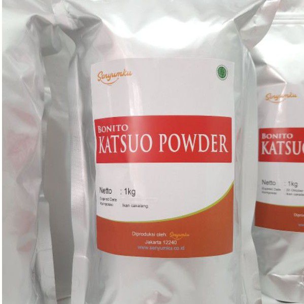 

Katsuo Bubuk 1KG Murni Halal MUI Bonito Powder Utk Aneka Masakan Japan