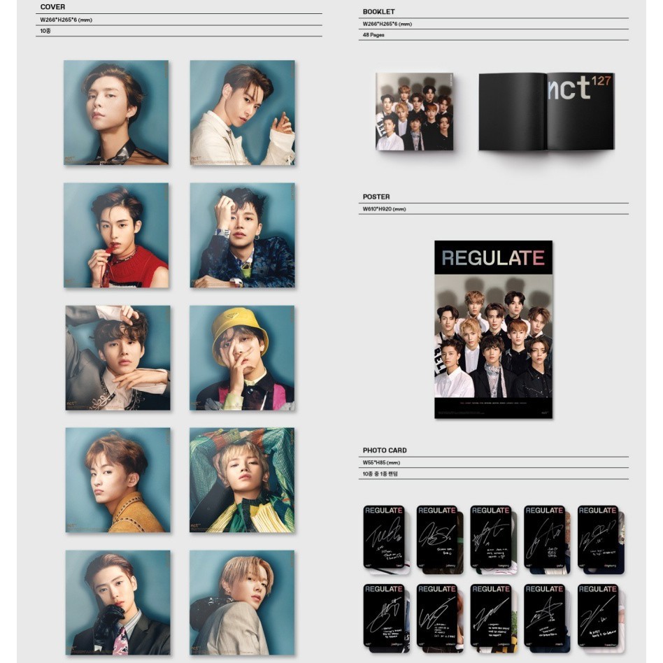DP album NCT regulate sealed, Album NCT 2018 empathy sealed