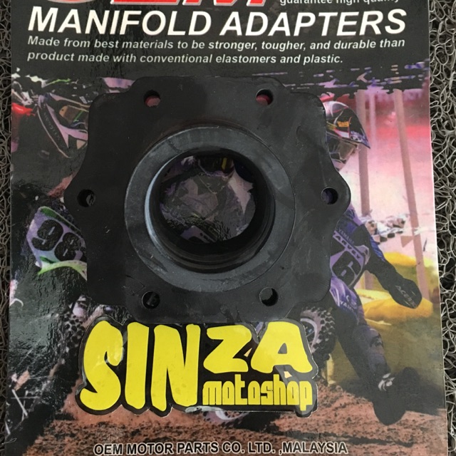 karet intek manifold ninja 150 series untuk karbu pe pwk 34