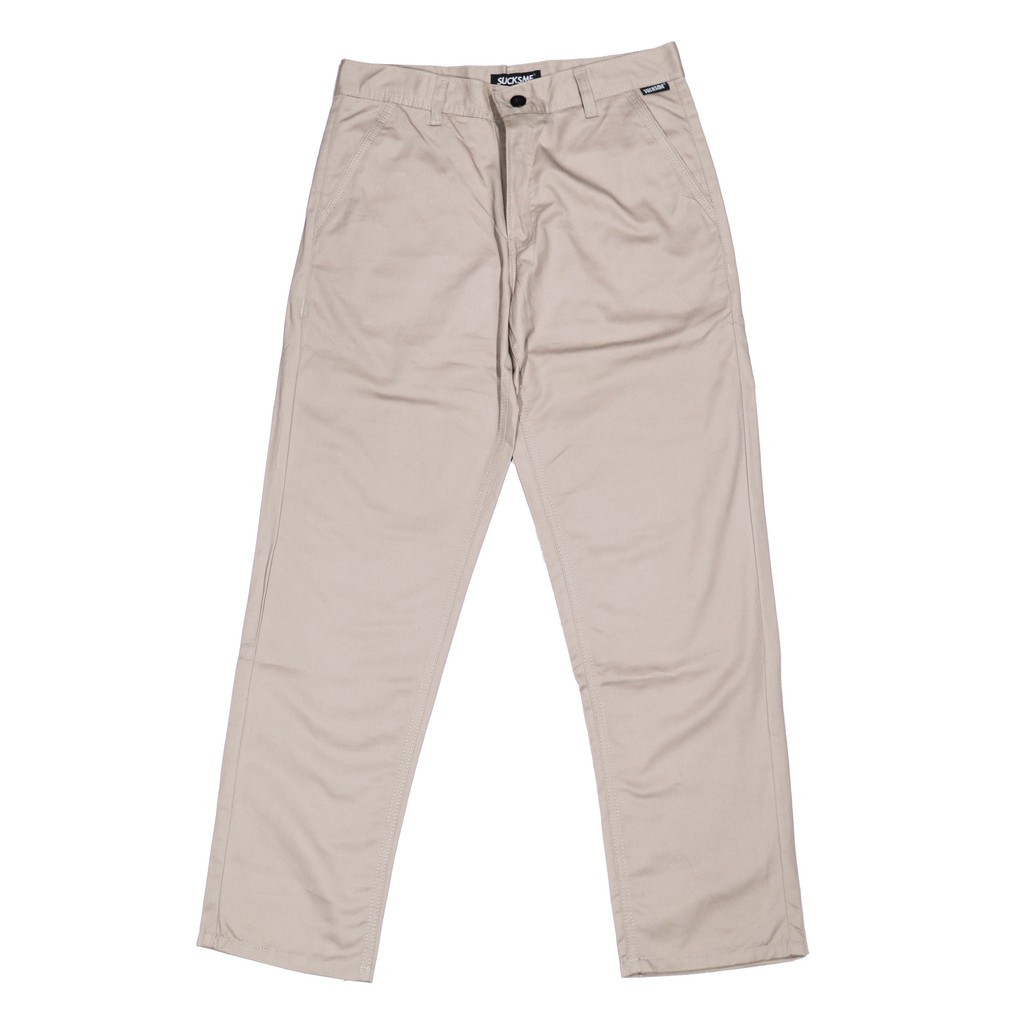Sucksme Chino Long Pants Original Reguler Fit - Cream