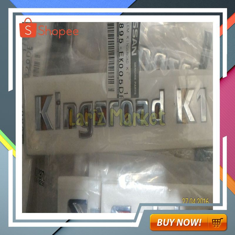 PROMO SPESIAL EMBLEM BAGASI TERRANO KINGSROAD K1 / K2 / K3