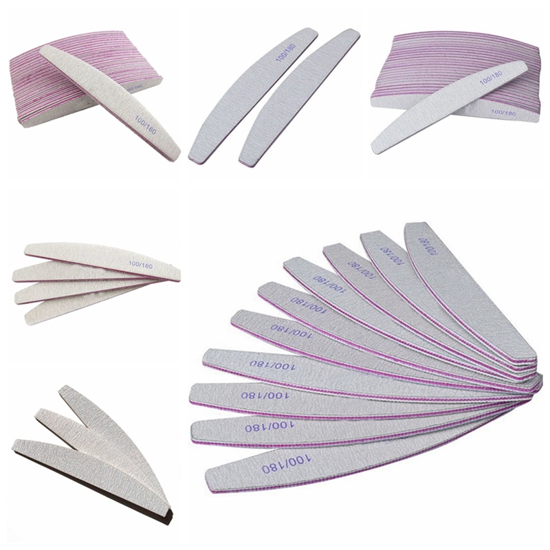 {LUCKID}1/5PCS Nail Art Sanding Files Buffer Block Manicure Pedicure Tools UV Gel