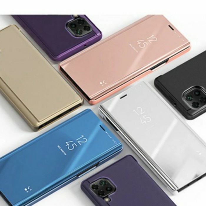 Case Samsung A12 Case Standing Flip 2021