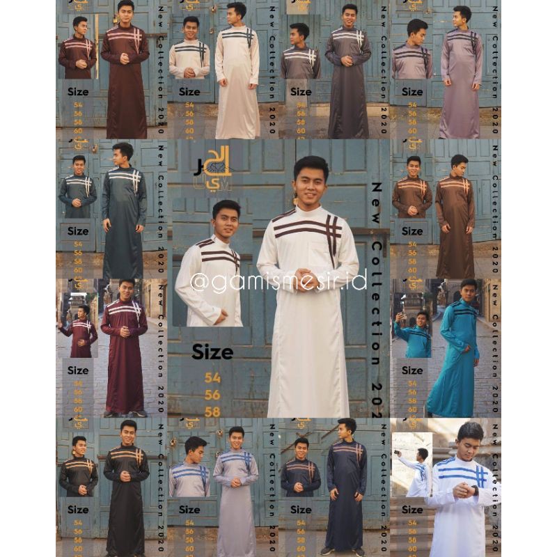 READY JUBAH/GAMIS PRIA DAFFAH HARAMAIN MESIR