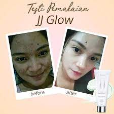 MS GLOW SUN BLOK  SUNSCREEN JJ GLOW ORIGINAL 100% SUNSCREEN SPF 30 MS GLOW ORIGINAL NO WHITECAST GLOWING CERAH SEKETIKA