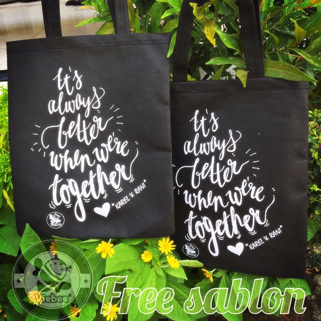 Tas wedding/Souvenir(Flat 26x40 TANPA PACKING)