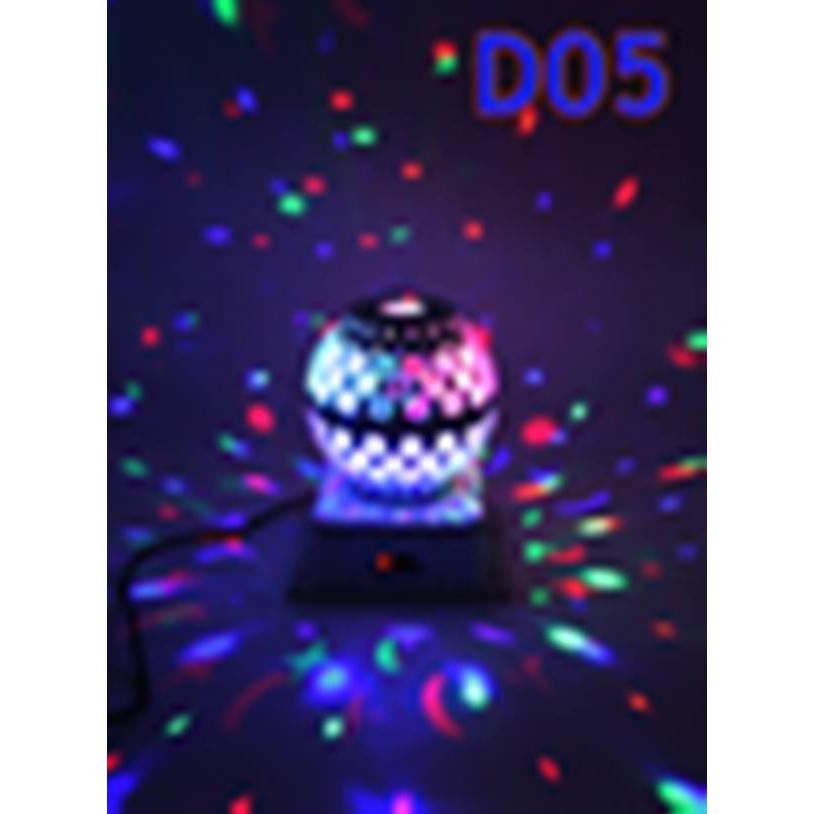 Lampu Disco Ball Berputar Magic Ball D05