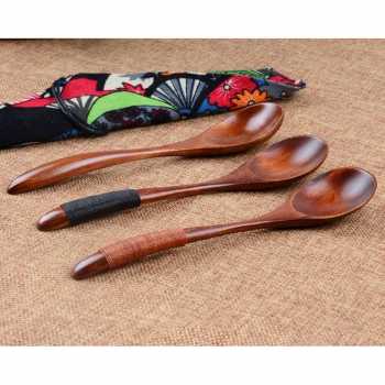 Sendok Makan Centong Sayur Bahan Kayu Wooden Spoon / Centong Sayur Kayu Wooden Spoon Souvenir Sendok Sayur Kayu Berkualitas Entong Sayur Kayu / Eros Sayur Murah Centong Sayur Panjang Sendok Kuah Sendok Kuah Kayu