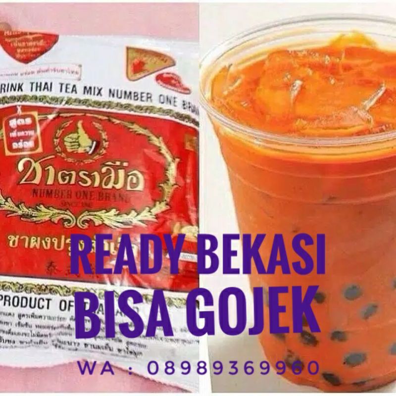 

Thai Tea Original Chatramue Brand / Teh Thailand 400gr