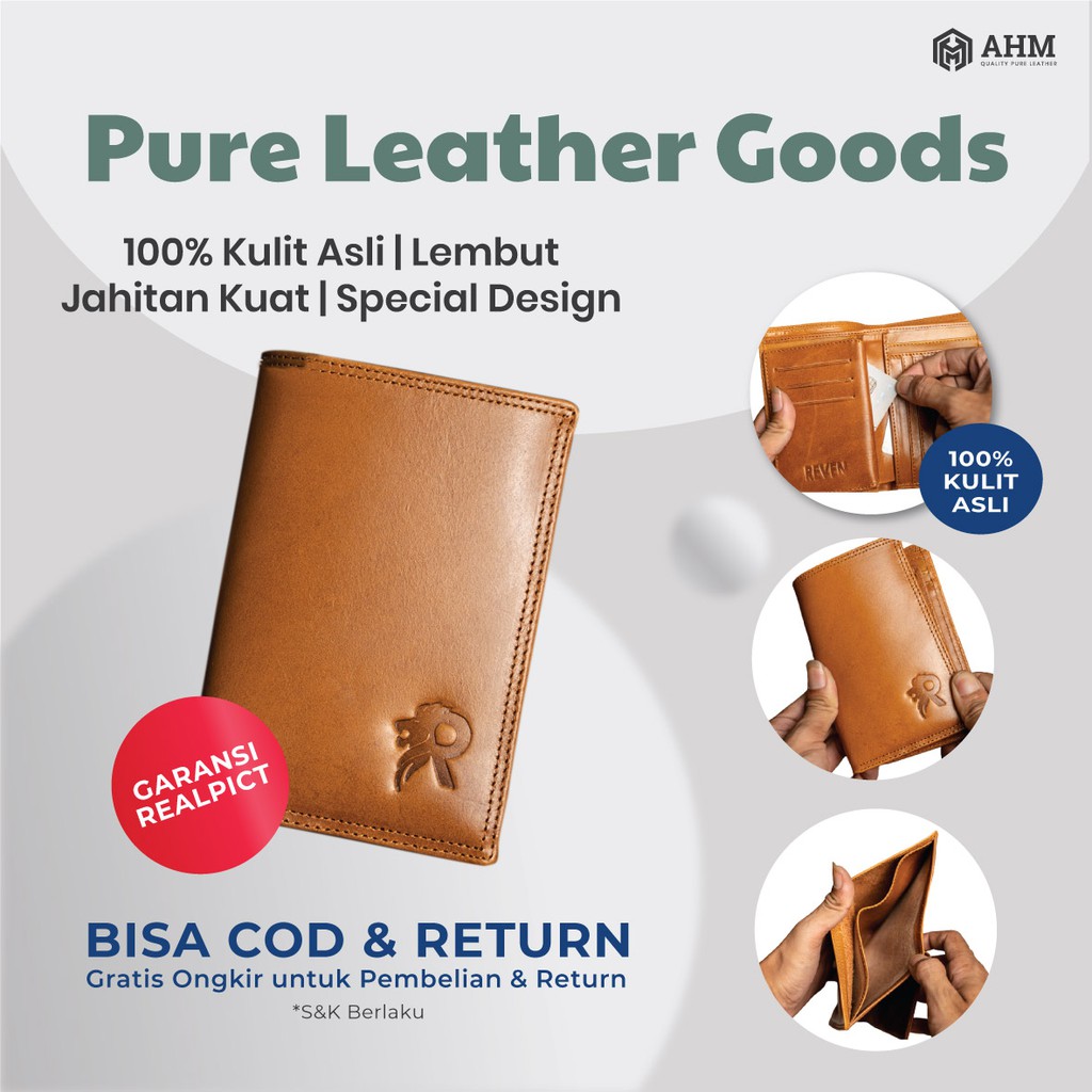 Dompet kulit asli pria Dompet kulit pria dompet kulit pria original dompet kulit pria panjang dompet