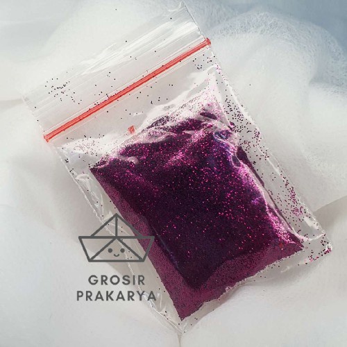 Sparkle Glitter PINK 3 gr 3gr Merah Muda Powder Serbuk Warna Warni Eceran Sablon Resin Pernak Pernik Hiasan Bubuk Padat DIY Kerajinan Kesenian Art Prakarya Seni Perlengkapan Bahan Face Craft Crafting Paint Painting Color Stabilo Grosir Prakarya Malang