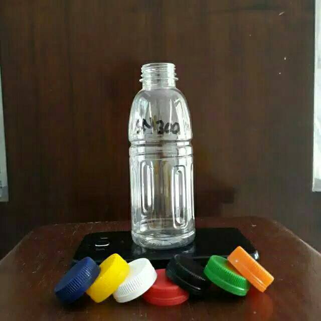 Botol satuan plastik sn 300 ml pet botol juice murah