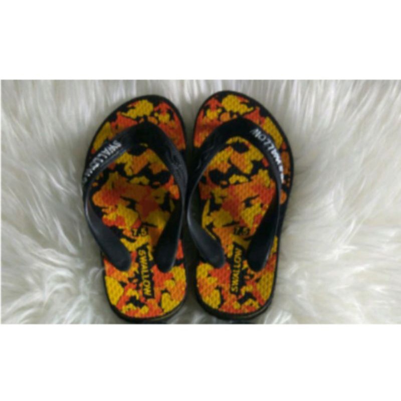 sandal swalow original hitam ank ,v swalow Armi , swalow wonderboy no 7,5 / 8