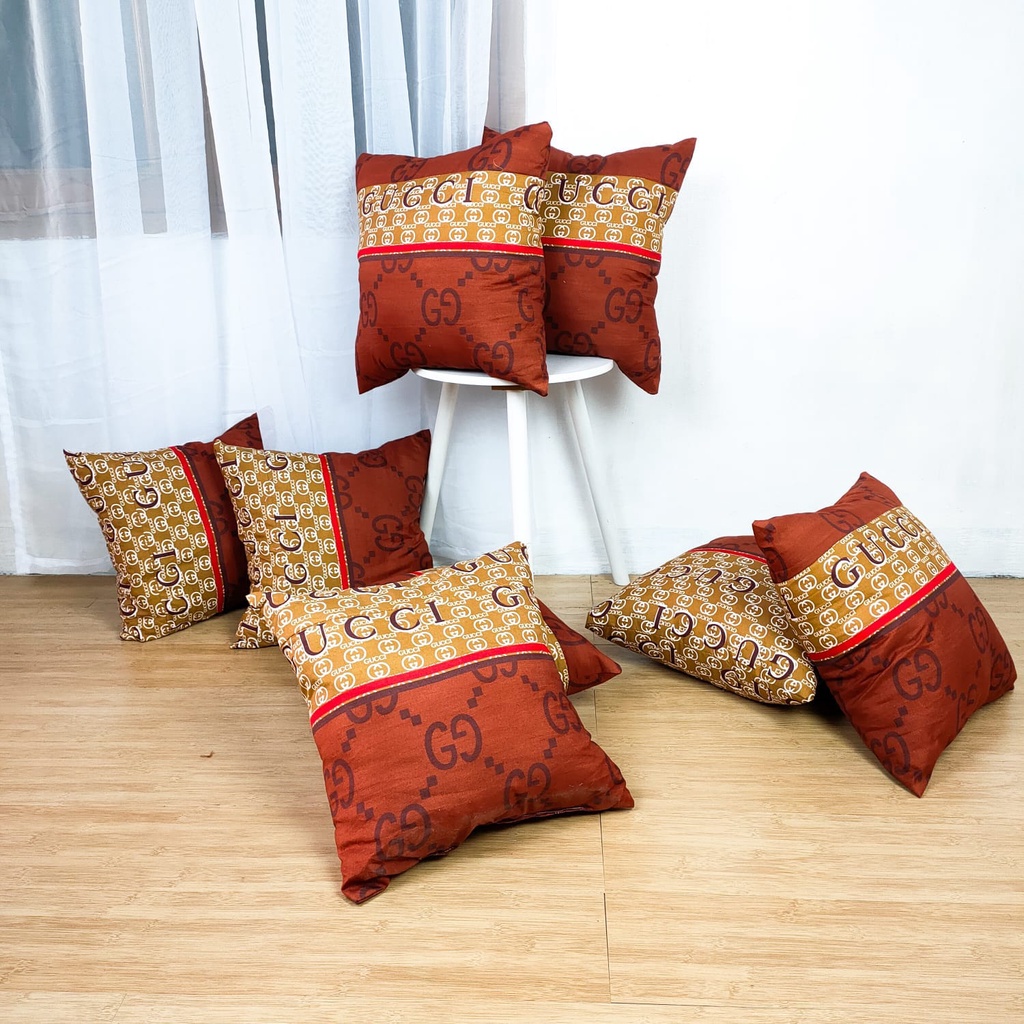 Paket 6 Bantal Kursi Silikon | Bantal Sofa