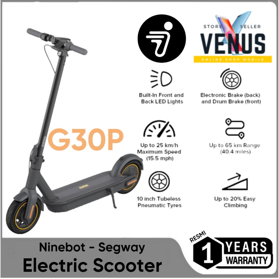 Segway Ninebot MAX Electric Kick Scooter G30P Skuter