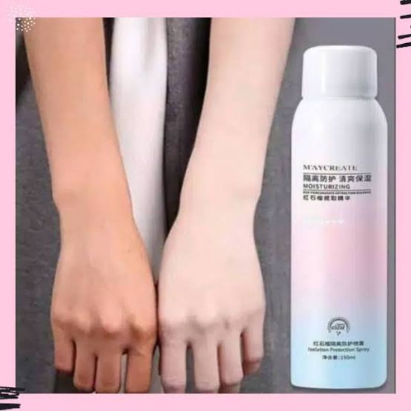 Lotion maycreate whitening spray / maycreate body lotion / body lotion maycreate