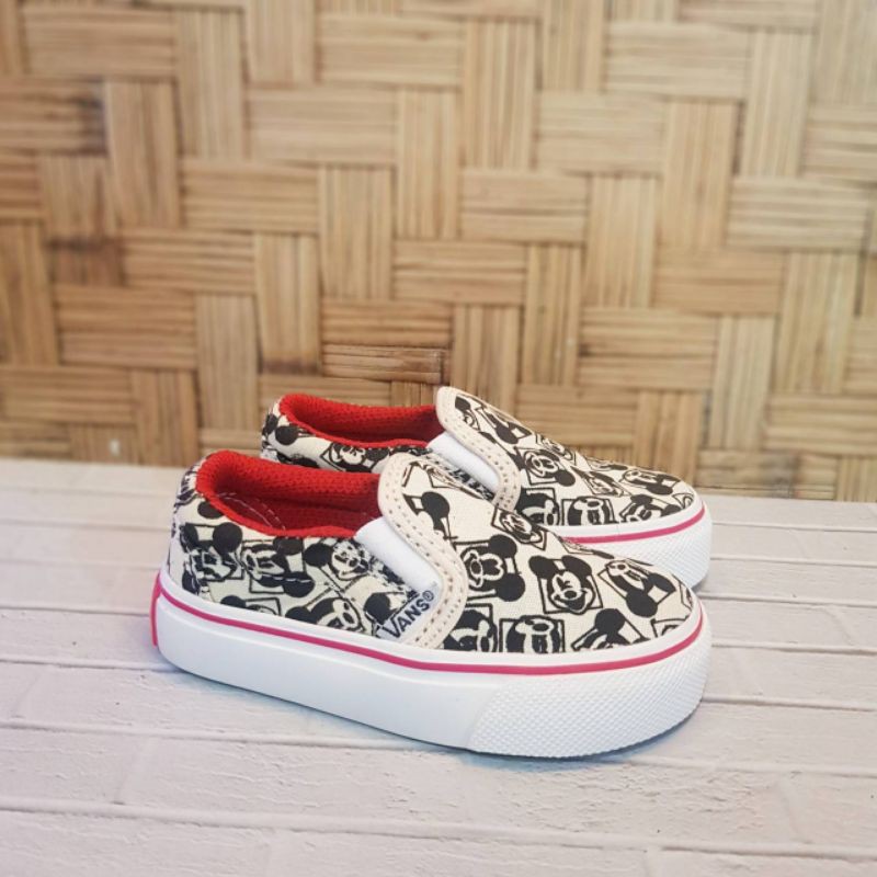 Sepatu Anak Vans Mickey Mouse Disney Size 16 - 35