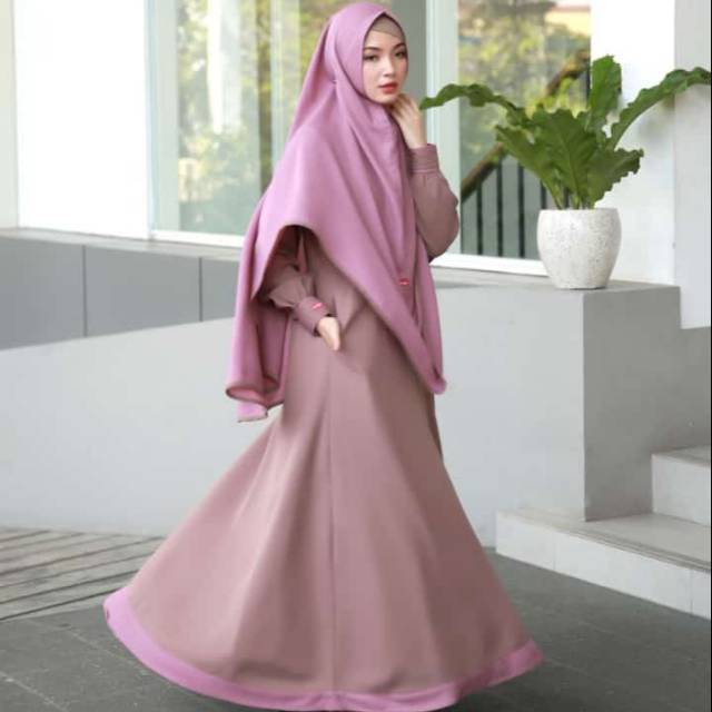 Aulia Set Azeeza Khaky Dusty