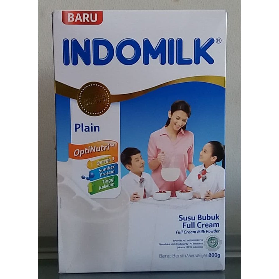 

INDOMILK SUSU BUBUK FULL CREAM 800 gr