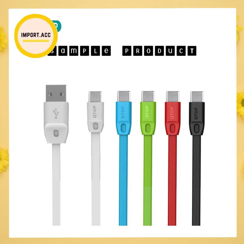 Kabel Data Charger Type C QTOP QCM100 [import]