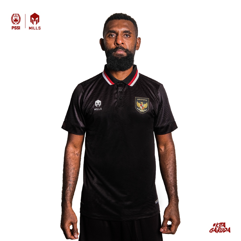 MILLS Timnas Indonesia Jersey Third Player Issue 1125INA Black