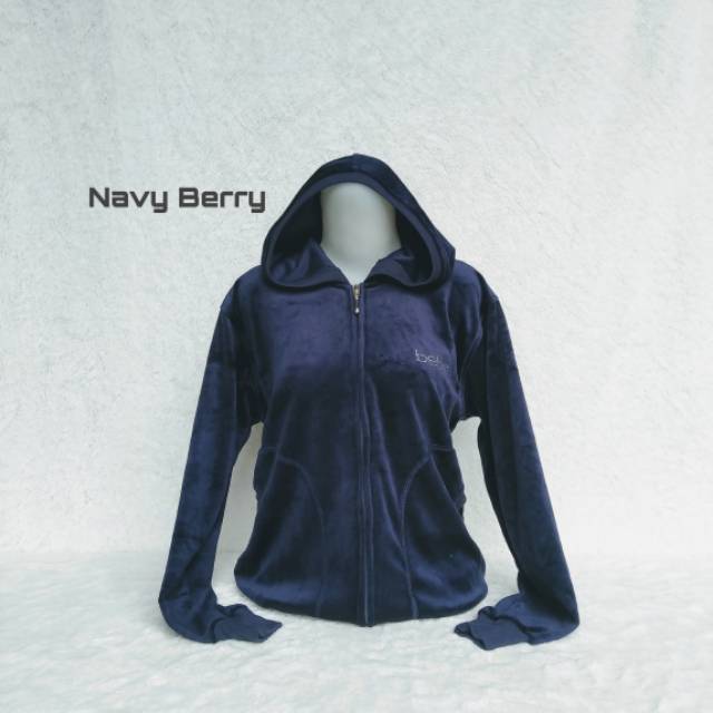 Jaket BEBE warna NAVY BERRY/casual/terbaru